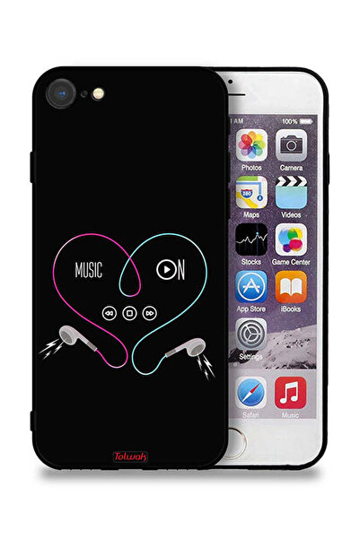 Tolwak غطاء حماية لجهاز Apple iPhone 7 مع موسيقى