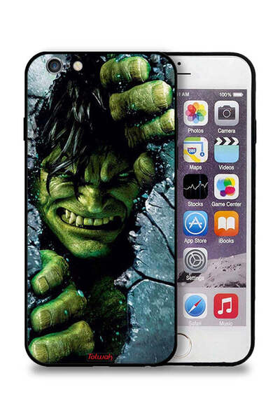 Tolwak غطاء حماية لجهاز Apple iPhone 6 Plus/6s Plus بتصميم هالك المذهل