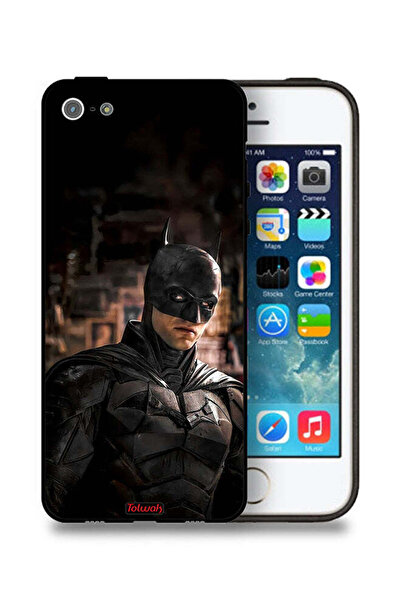 Tolwak جراب حماية باتمان لجهاز Apple iPhone 5/5s/SE