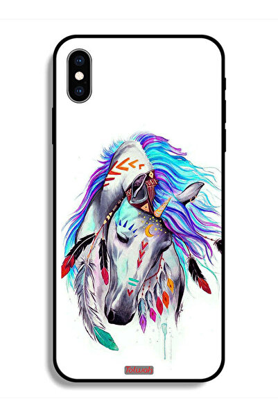 Tolwak جراب حماية لجهاز Apple iPhone X حصان