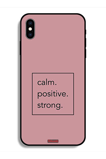 Tolwak جراب حماية لهاتف Apple iPhone X هادئ إيجابي قوي