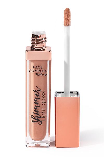 FACE COMPLEX Shimmer Light Gloss 03 With Light Mirror / Ruj Lichid Cu Oglindă Lumina - Italia