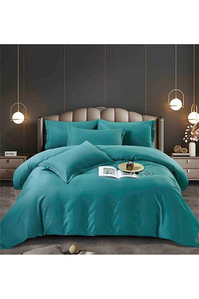 CHIRASO CHIRASO Premium Damask Bedding, 6 Pieces, Classic Sheet 230x250 cm, 4 Pillowcases