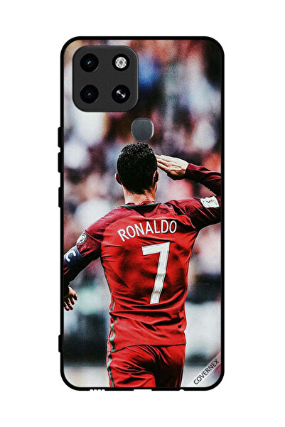 Covernex غطاء حماية لهاتف إنفينيكس سمارت 6 رونالدو تحية للجمهور
