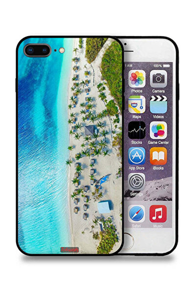 Tolwak غطاء حماية لجهاز Apple iPhone 7 Plus - لون الشاطئ