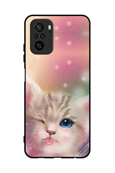 Covernex غطاء حماية لهاتف Poco M5s 4G بتصميم قطة لطيفة