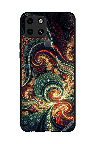 Covernex غطاء حماية لهاتف Infinix Smart 6 بنمط ماندالا العتيق