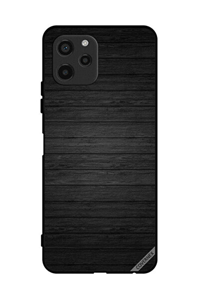 Covernex غطاء حماية لهاتف هواوي نوفا Y61 بنمط خشبي داكن