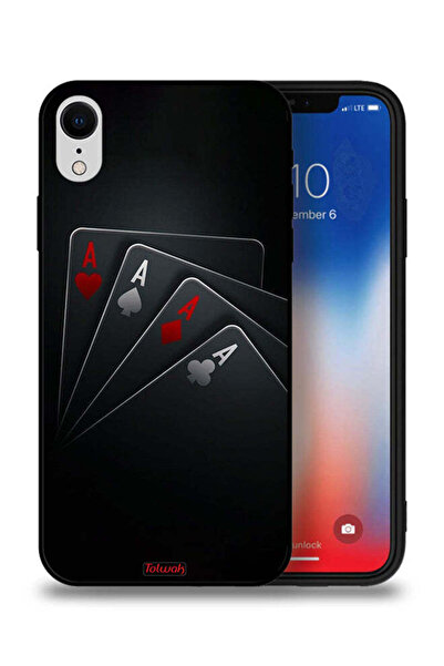 Tolwak جراب حماية لجهاز Apple iPhone XR بطاقات A