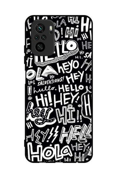 Covernex غطاء حماية لهاتف Poco M5s 4G Hi Hello Tags