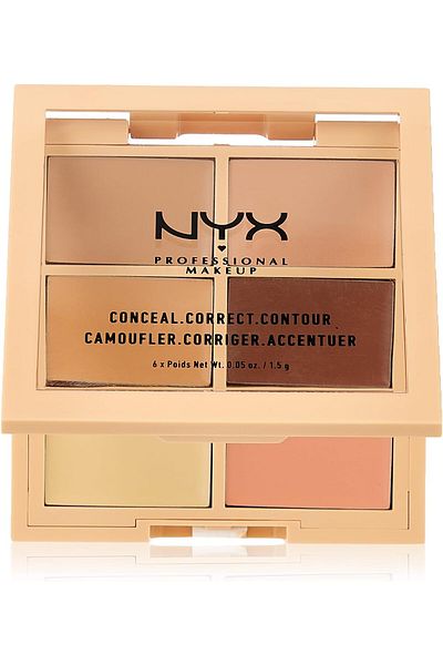 NYX Professional Makeup NYX PROFESSIONAL MAKEUP Conceal, Correct, Contour Palette, Light 01