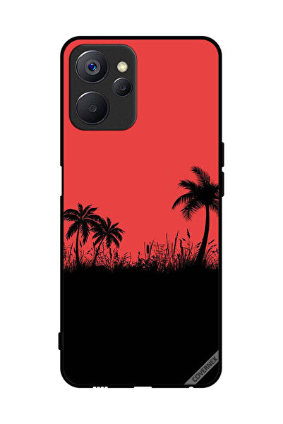 Covernex غطاء حماية لهاتف Realme 9i 5G أشجار التمر