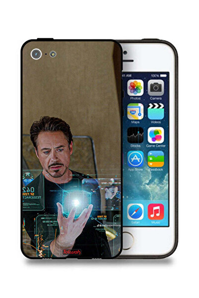 Tolwak جراب حماية أيرون مان لجهاز آيفون 5/5s/SE من آبل