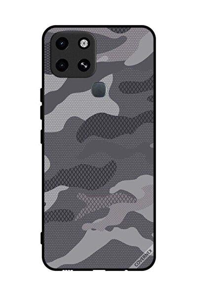 Covernex غطاء حماية لهاتف Infinix Smart 6 بنمط مموه