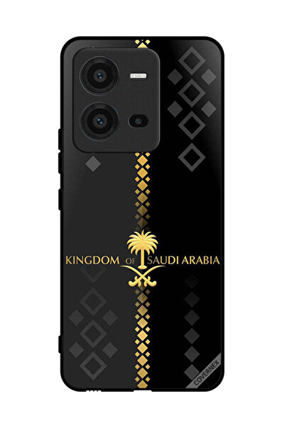 Covernex غطاء حماية لهاتف فيفو V25 بنمط المملكة العربية السعودية