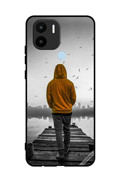 Covernex غطاء حماية لهاتف شاومي ريدمي A1 بلس - فتى حزين يمشي