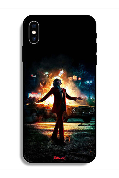Tolwak Protective Case For Apple iPhone X Joker Happy Mode