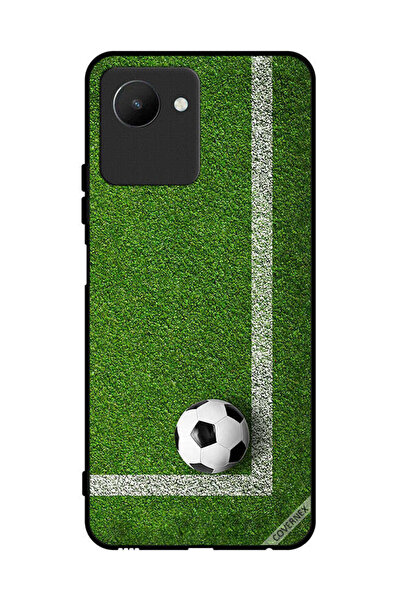 Covernex غطاء حماية لهاتف Realme C30s - كرة قدم في الزاوية