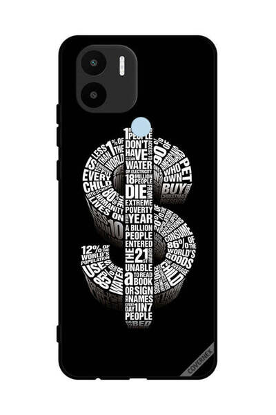 Covernex غطاء حماية لهاتف شاومي ريدمي A1 بلس بطبعة دولار