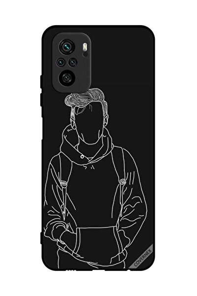 Covernex غطاء حماية لهاتف Poco M5s 4G رسم جاكيت بوي