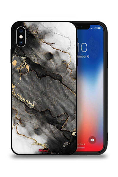 Tolwak غطاء حماية رخامي لامع لهاتف Apple iPhone XS
