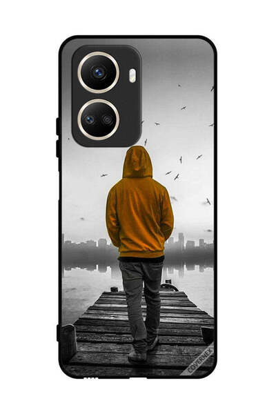 Covernex غطاء حماية لهاتف هواوي نوفا 10 إس إي - فتى حزين يمشي