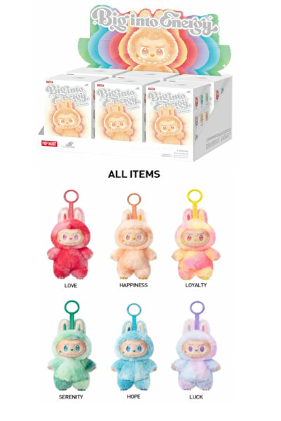 FO Labubu Have A Seat, Exciting Macaron The Monsters, Biginto Energy Labubu, Hediye Garantili