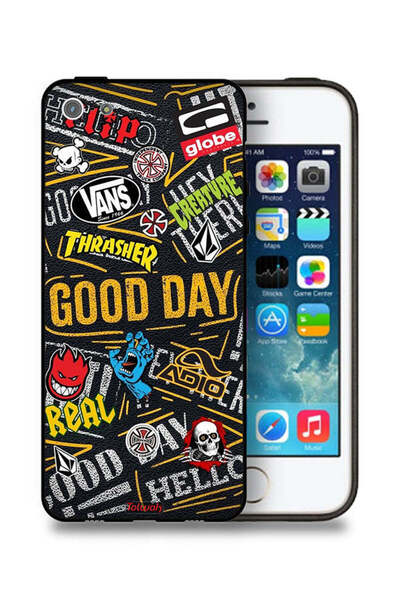 Tolwak جراب حماية لجهاز Apple iPhone 5/5s/SE - Good Day