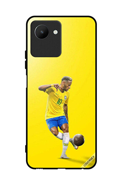 Covernex غطاء حماية لهاتف Realme C30s نيمار مع كرة القدم