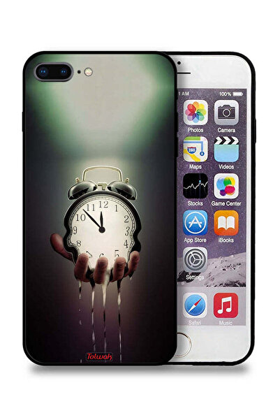Tolwak جراب حماية على شكل ساعة لهاتف Apple iPhone 8 Plus