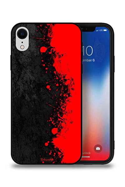 Tolwak جراب حماية لجهاز Apple iPhone XR بنمط تجريدي