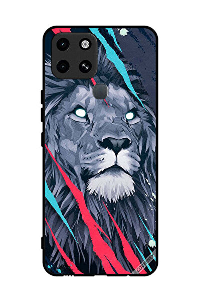 Covernex غطاء حماية لهاتف Infinix Smart 6 برسومات الأسد الملك