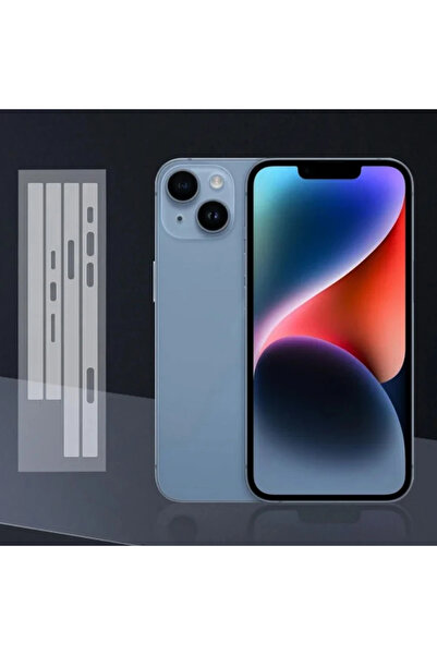 lowell home Ally iPhone 14 Hydrogel Ghost Side Bottom Top Cover Protective Fi...