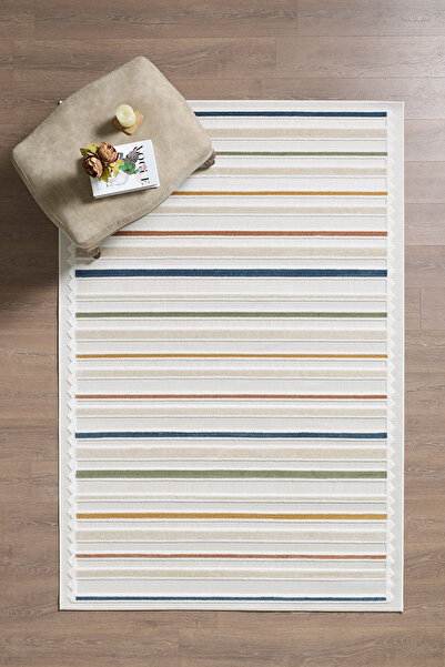 venucci home & living Mila Naturel Halı Jüt Modern Hasır Kilim Oturma Odası S...