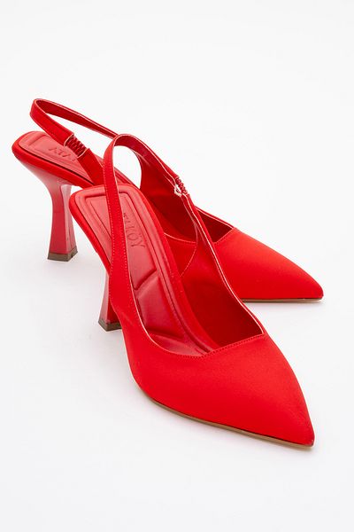 Ataköy Ayakkabı WOMEN'S POINTED TOE OPEN BACK STILETTO