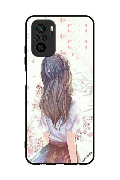 Covernex غطاء حماية لهاتف Poco M5s 4G فتاة لطيفة في تفكير عميق