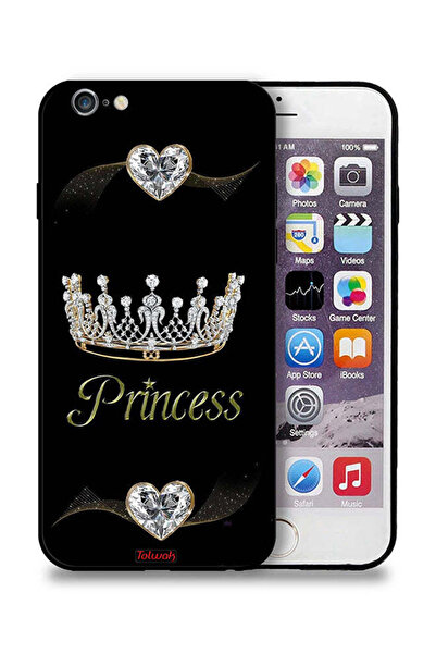 Tolwak غطاء حماية بتصميم الأميرة لهاتف Apple iPhone 6/6s