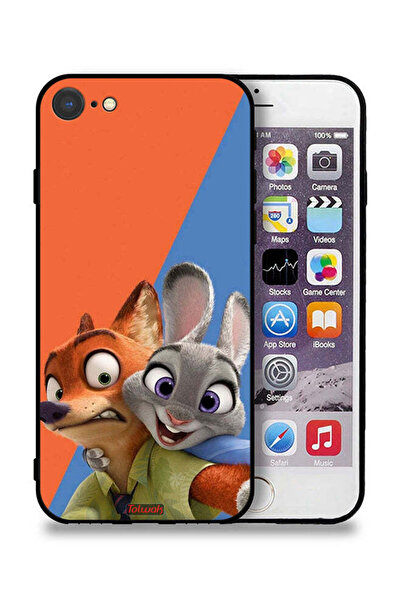 Tolwak جراب حماية لجهاز Apple iPhone 7 - أفضل الأصدقاء