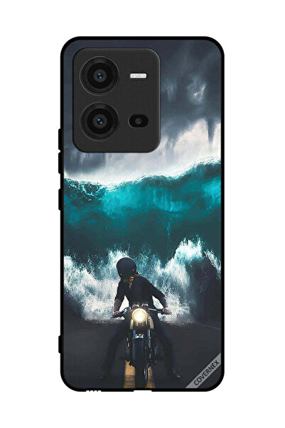 Covernex غطاء حماية لهاتف فيفو V25 بتصميم موجة مائية