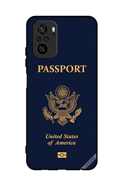 Covernex Protective Case Cover For Poco M5s 4G Usa Passport Pattern