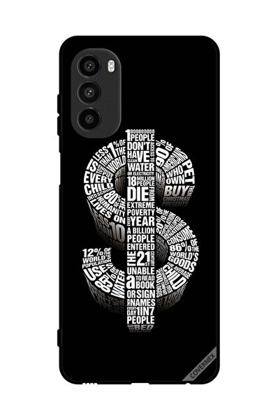 Covernex غطاء حماية لهاتف موتورولا موتو جي 82 بطبعة دولار الخط