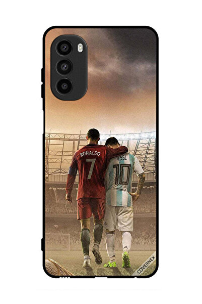 Covernex غطاء حماية لهاتف موتورولا موتو جي 82 ميسي ورونالدو