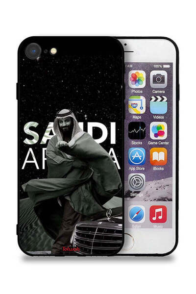 Tolwak غطاء حماية لجهاز آيفون 7 من آبل ولي العهد الأمير محمد بن سلمان