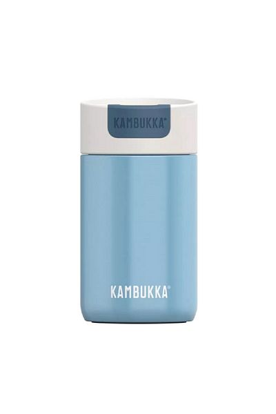 Kambukka Stainless Steel Leak-Proof Olympus Thermal Mug Silk Blue 300ml