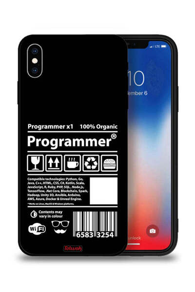 Tolwak ملصق مبرمج لحافظة الحماية لجهاز Apple iPhone XS Max