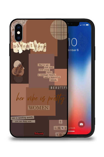 Tolwak جراب حماية لجهاز Apple iPhone XS Max للنساء من Adventurer