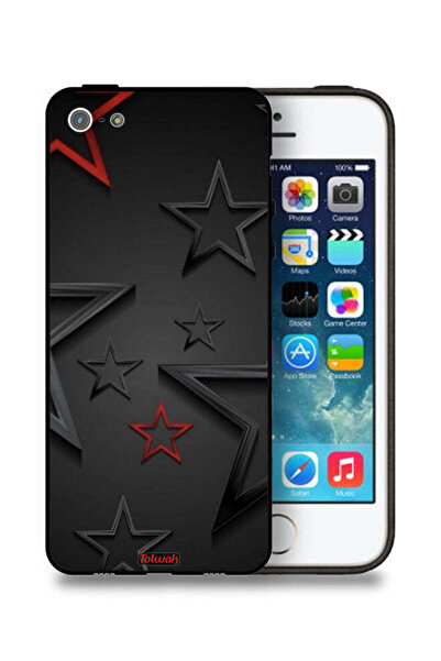 Tolwak جراب حماية بنقشة نجوم لهاتف Apple iPhone 5/5s/SE