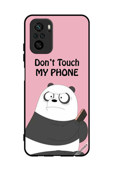 Covernex غطاء حماية لهاتف Poco M5s 4G - لا تلمس هاتفي - باندا