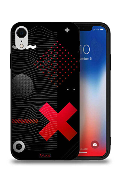 Tolwak جراب حماية لجهاز Apple iPhone XR بعلامة الصليب
