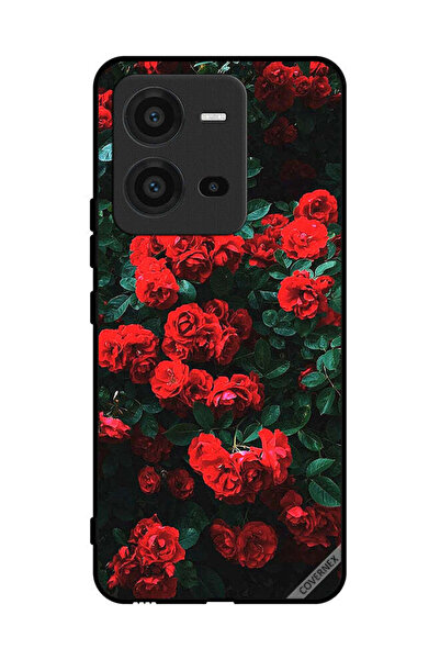 Covernex غطاء حماية لهاتف فيفو V25 - حديقة الورود